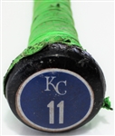 Maikel Garcia 2023 Game Used & Signed Bat