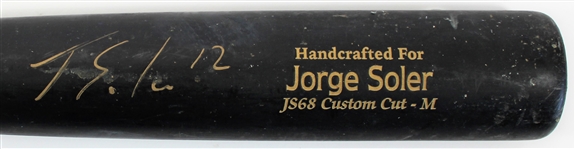 Jorge Soler Kansas City Royals 2020 Game Used Bat 
