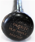 Mike Emodi 2018 Game Used Kansas City Royals Bat