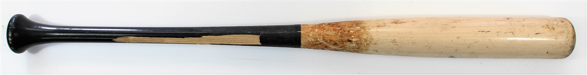 Cheslor Cuthbert 2015 Game Used Kansas City Royals Bat