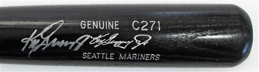 Ken Griffey Signed Seattle Mariners Retail Model Bat 