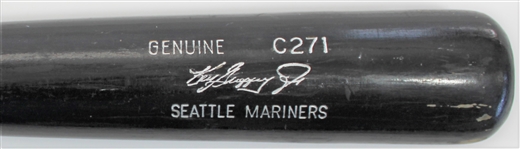 Ken Griffey Jr. Game Issed Seattle Mariners Bat