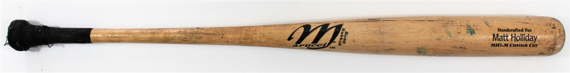 Matt Holiday Game Used St Louis Cardinals Bat