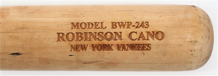 Robinson Cano NY Yankees Game Used Bat