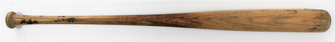 Rob Ventura Game Used White Sox Bat