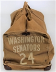  Horacio Pina Game Used 1971 Washington Senators Travel Bag