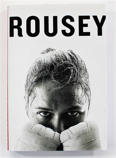 Ronda Rousey Signed Book 