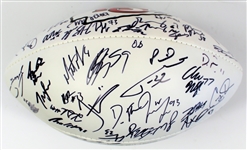 Kansas City Chiefs Team Signed Football - 55 Autographs