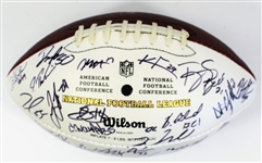 Kansas City Chiefs Team Signed Football - 55 Autographs