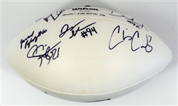 Kansas City Chiefs Signed Football - Travis Kelce - Alex Smith
