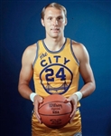 Rick Barry Signed Huge Signature HOF # 24 Basketball - JSA AM41597