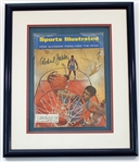 Kareem Abdul Jabbar Signed Framed Sports Illustrated - JSA AM32338