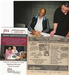Kareem Abdul Jabbar Signed Framed Sports Illustrated - JSA AM32338
