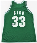 Larry Bird Signed Boston Celtic Jersey - JSA U49559