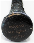 Vladimir Guerrero Jr. 2022 Game Used Toronto Blue Jays Bat 5-5-22