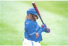 Vladimir Guerrero Jr. 2022 Game Used Toronto Blue Jays Bat 5-5-22