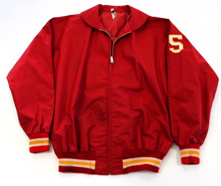 E.J.  Holub Game Used 1969-1970 Kansas City Chiefs Warm Up Jacket #55