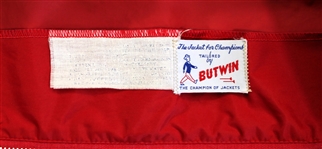 E.J.  Holub Game Used 1969-1970 Kansas City Chiefs Warm Up Jacket #55