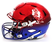 Randy Moss Signed Pro Model Helmet 1/1 You got Mossed - JSA