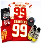 Khalen Saunders GU & Signed 2022 Home & Away Jersey - Cleats- Swag