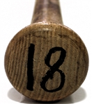 Glen Hoffman 1983-86 Boston Red Sox C235 Game Used  Bat - PSA Pre Cert
