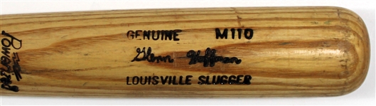 Glen Hoffman 1980-83 Boston Red Sox M110 Game Used  Bat - PSA Pre Cert