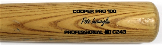 Pete Incaviglia 1986-87 Texas Rangers P110 Game Used  Bat - PSA Pre Cert
