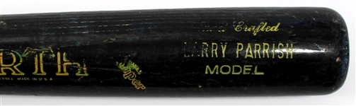Larry Parrish 1985 Texas Rangers WC171 Game Used  Bat - PSA Pre Cert