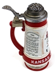 Kansas City Chiefs 1963 Crest Beer Stein 