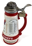 Kansas City Chiefs 1963 Crest Beer Stein 