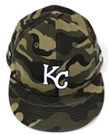 Brad Keller 2021 Game Used Kansas City Royals Cap - MLB VS 7000559