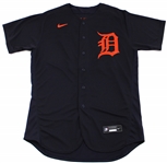 Jose Valentin Lot of 2 Detroit Tigers GU & Signed Coach's Jerseys