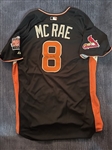 2006 Hal McRae GW & Signed AL All-Star Game Workout Day/HR Derby jersey