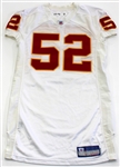 Quinton Carver 2005 Game Used Kansas Chiefs Jersey