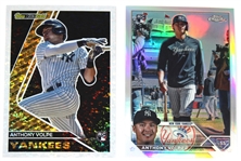 Anthony Volpe Rookie Topps Black Gold-Chrome Cards