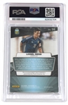 Lionel Messi 2010 Blue Pulsar Patches Relic Card PSA EX-MT6