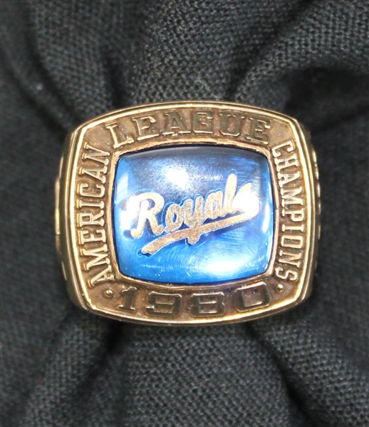 Amos Otis 1980 American League Championship Ring 