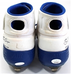 Brady Singer Game Worn & Signed First Win in MLB Cleats - JSA