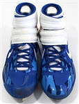 Brady Singer Game Worn & Signed First Win in MLB Cleats - JSA