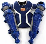 Salvador Perez 2023 Game Used & Signed Catchers Gear