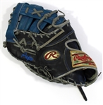 Eric Hosmer 2017 Game Used & Signed Glove