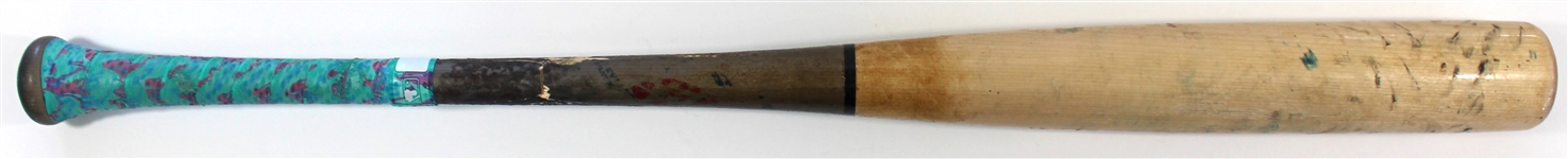Bobby Witt Jr. 2024 Game Used & Signed Kansas City Royals Bat