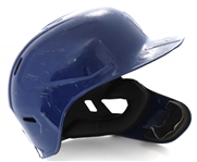 Salvador Perez 2023 GU & Signed Royals Batting Helmet Photo Match -MLB