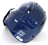 Salvador Perez 2023 GU & Signed Royals Batting Helmet Photo Match -MLB