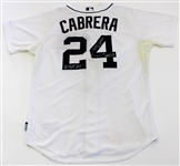 Miguel Cabrera 2016 Detroit Tigers Game Used & Signed Jersey