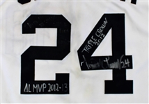 Miguel Cabrera 2016 Detroit Tigers Game Used & Signed Jersey