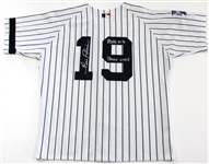 Luis Polonia 2000 Game Used & Signed NY Yankees Home WS Jersey