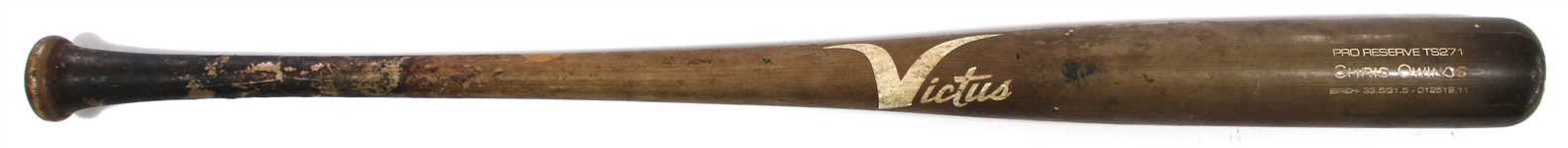 Chris Owens 2023 Kansas City Royals Game Used Bat