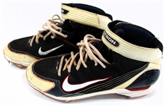 Mike Cameron Game Used 2010-11 Boston Red Sox Cleats 