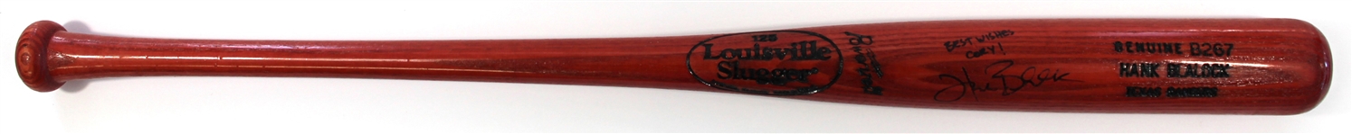 Hank Blalock Signed B267 Texas Rangers Bat